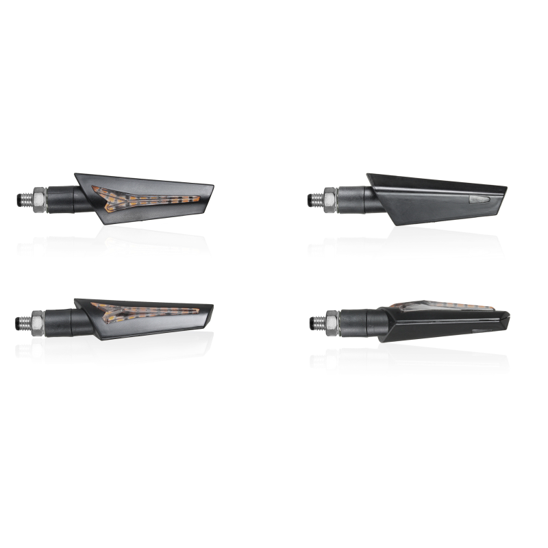 Clignotants à Led Harper Noir/Fumé